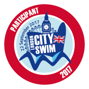 London city swim participant badge 1 1